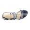 women wholesale hook and loop strap design high heel wedges sandals shoes other colors are available (LAJWG0028)