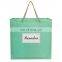 black small sunglass clothing jewelry tote cosmetic shopping bags with custom printed logo