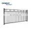 Top selling  Powder Coated Decorative Modern Design Security Modern Metal Picket fencing