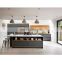 White&Black Two Pac Paint Modern Kitchen Design Modular Lacquer Kitchen Cabinets