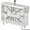 stainless steel handmade table clock