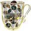 Private Label New Stylish Eco Metal Gold Carousel Capsule Coffee Pod Holder Mug Cup