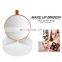 Environmentally-friendly cute design and high quality bamboo table stand mirror bamboo round storage make-up mirror