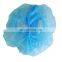 Lightweight Hypoallergenic Yellow Non Woven Disposable Mob Cap With Double Elastic