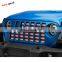 Under the Sun Grille Insert for Jeep Wrangler JL; Old Glory 18-20