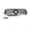 Black front car grille grilles grill body kit parts for Land Cruiser LC200 FJ200 2016 2021