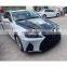 Old to new body kit for Lexus IS 2006-2012 upgrade to 2021 model include front bumper assembly with grille headlight taillight