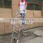 Double Sided A frame Aluminium Telescopic Ladder 2.0m+2.0m