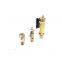 12bar 30bar small body brass material spring loaded A28X high Pressure Safety Valve for Air Compressor