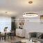 Modern Hotel Living Room Bedroom Round Crystal Chandelier Stainless Steel Decoration European Retro Luxury Pendant Lamp