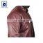 2021 Exclusive Range Hot Selling Zipper Closure Type Genuine Leather Jacket for Men