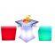 remote light up bar stool led cube chair light up lounge seating cube chair