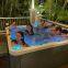 JOYEE Space Saving Weekend Party 6 Seats Whirlpool Spa Massage Hot Tub For outdoor