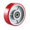 4'' Top Plate PU Iron Core Trolley Wheels (100kg)