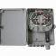FTTH Access Network 8pcs SC Simplex Adapter 8-port Fiber Distribution Box Plastic Terminal Box