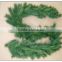 Bowknot Decoratived Artificial Christmas Garland with natural pinecones and flowers for door decoration