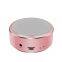 Round Aluminum Wireless Stereo Mini Speakers