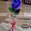 rose shape soap flower paper soap promotion gift