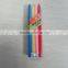 Colorful and white wax candle for daily lighting