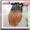 Hot sale fashion sexy 100% virgin sew in human hair weave ombre hair 1B/33