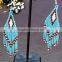 Bead Work Handmade Ethnic Ear piece dangle earrings