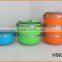 HS029 Plastic And Stainless Steel Combination Lunch Box