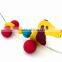 Fancy Pulling Along Wooden Dog Toy for kids