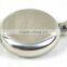 5oz Stainless Steel Liquor Wine Flask Shining and Mirror Surface With Hinged Screw-On Cap