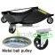 US shipping ! 4pcs Tire Wheel Dollies Dolly Vehicle Car Auto Repair Moving Diamond