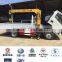 Palfinger crane truck, 4 ton small truck crane