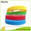 promotional custom wristband silicone bracelet,custom shape silicone bracelets