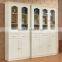 wood antique white bookcases