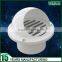 Hvac wall round aluminum vent with net