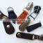 Brown Black Quality OEM Leather PU PVC Zipper Pull