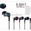 cheap and convenient cool design earphone in ear headphone E-E017