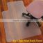 Non-Bad Smell Mat For Office Chair With Lip/Rectangular Shape