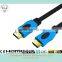 Dual color moulded HDMI Cable with Ethernet support 3D and 4K form 0.5-100m,player,TV