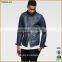 2016 new arrival bulk plain cotton washing fashion men denim jacket