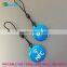 Mini Size Custom Promotional Crystal Epoxy Keychain Epoxy Member Card