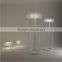 Hot sell transparent caboche floor lamp for Big Hall