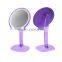 USB Rechargable Desktop Led Makeup Mirror 7x/10x Magnifying