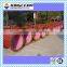 Abrasion resistant lined pipes and bends
