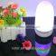 Ultra Portable Wireless Bluetooth LED Mood Light Speaker Built-in FM Radio with Hands-free Calls