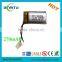 Custom design rohs certification 3.7V 801526 rechargeable lipo battery