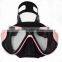 A standard diving equipment mask with Rubber oil in the frame, good touch with low price
