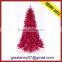 2016 artificial decoration red Christmas tree for sale colors  china