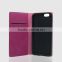 Hot Sales Customized Glittle Rhinestone Leather Flip Case For Iphone 6 Plus