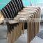 outdoor rattan furniture stackable restaurant garden chair