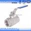 ss 304 1pc one piece ball valve