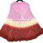 Traditional Vintage Girls Long Cotton Skirt